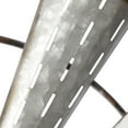 thumbnail image 5 of DecMode White Metal Windmill Wall Decor with Galvanized Metal Accents, 5 of 14