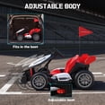 thumbnail image 3 of Licensed Porsche 24V Go Kart Ride on Toys Electric Go Kart for Boys Girls Age 6-12 Years Old, White & Red, 3 of 10