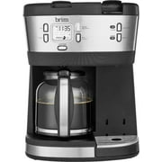 Brim - Triple Brew 12-Cup Coffee Maker - Stainless Steel/Black