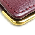 thumbnail image 4 of Pre-Owned CARTIER Wallet Must Line Leather Bordeaux Men's Women's 55769f (Good), 4 of 5