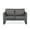 Grey Loveseat, variant on Aoodor Patio Furniture Loveseat Aluminum Sofa Couch Deep Seat - All-Weather Resistant Outdoor Conversation Set with Thick Cushions