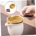 thumbnail image 4 of UPGRATOR Tea Infuser Strainer Golden Stainless Steel Tea Ceremony Accessory 1Pack, 4 of 7