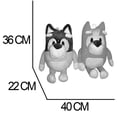 thumbnail image 2 of MUÑECOS DE PELUCHE BLUEY Y BINGO, 2 of 2