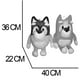 thumbnail image 2 of MUÑECOS DE PELUCHE BLUEY Y BINGO, 2 of 2