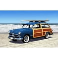 thumbnail image 2 of Woodie Beach Wall Mural Decal Sticker, Wallmonkeys Peel & Stick Vinyl Graphic (18 in W x 12 in H), 2 of 4