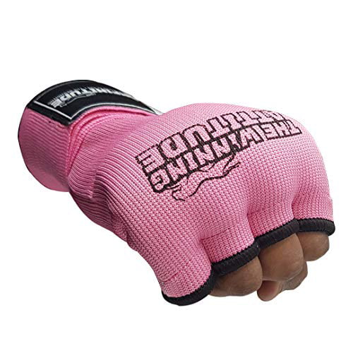 Gel Inner Gloves With Wrist Hand Wraps Foam Padded Boxing Bandages MMA Muay Thai 