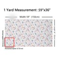 thumbnail image 3 of Castle Fairy Kawaii Koala Fabric by the Yard 5 Yard,Floral Rainbow Sewing Fabric,Kawaii Butterfly Fabric for Sewing,Ultra Soft Animal Home Decor, 3 of 6