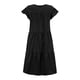 thumbnail image 4 of Vestido Suelto Con Volantes Lisos Y Cuello Redondo Informal de Verano Para Mujer Odeerbi ODB116322, 4 of 7