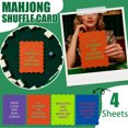 thumbnail image 2 of Mahjong Sorting Card, 4X6 In, Wavy Edge, Cat Decor for Home, Game Night Party Decorations, Funny Cat Gifts, Royal Blue, 1 Pc, 2 of 6