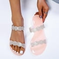 thumbnail image 6 of VerPetridure Sandals for Women Dressy Summer Women's Rhinestone Sandals Slippers Beach Jelly Shoes, 6 of 9