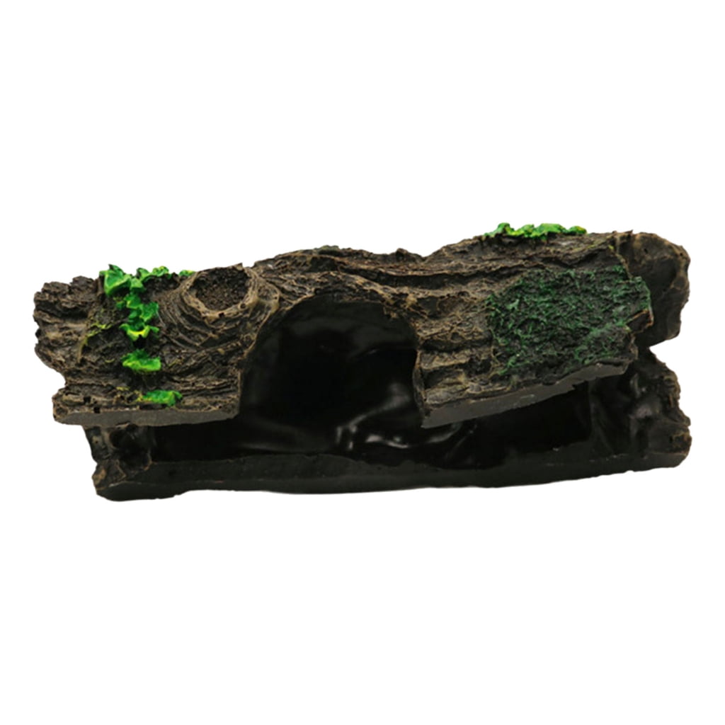 Reptiles Hideaways Cave Shelter Hidings Turtles House Terrarium Fish Tanks for Reptiles Turtles Hide Shelter Decoration