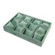 thumbnail image 1 of Organizador de Joyas Yuyangstore Expositor de Joyas Bandeja de Pulsera Verde, 1 of 8