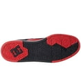 thumbnail image 3 of DC Mens Cure Casual High-Top Skate Shoes Sneakers Black/Black/Red 9 D - Medium, 3 of 6