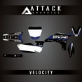 thumbnail image 2 of Attack Graphics Custom Velocity Complete Bike Graphics Kit for Yamaha YZ250F 2010, 2 of 3