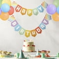 thumbnail image 6 of Pukka Party Bright Happy Birthday Decoration Pack, 32 Pieces, 6 of 7