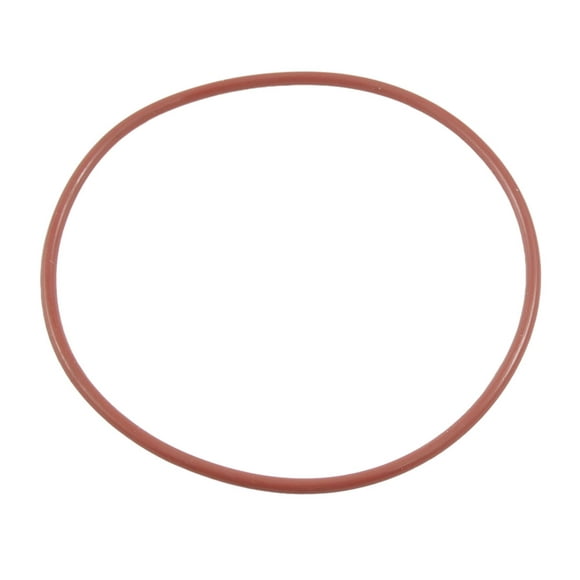 95mm OD 3mm Thickness Red Silicone O Ring Oil Seal Gasket