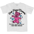 thumbnail image 1 of Pink Sweats - Camiseta Planet Cleaners para Adultos Unisex (Blanco), 1 of 2