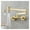 Brushed 2 Function, variant on Brass Pot Filler Faucet Folding Kitchen Faucet With Double Joint Swing Arms Rotated Tap Wall Mounted For Hot And Cold Water