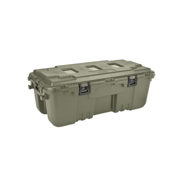 Plano Hinged Storage Box, Large, O.D. Green