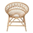 thumbnail image 5 of bali & pari Abriella Rattan BOHO Peacock Chair, Natural Brown, 5 of 10