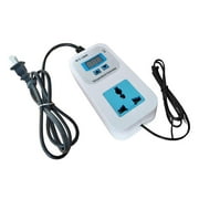Ltesdtraw Digital Thermostat Regulator Temperature Controller Socket Outlet (US Plug)