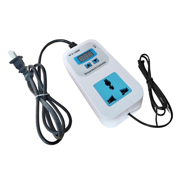Termostato Inteligente Eléctrico Toma de corriente del controlador de temperatura del regulador del termostato digital (enchufe de EE. UU.)