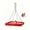 Red, variant on XYADX Wooden Hanging Bird Feeder Tray, Mesh Seed Platform, Red, 1 Pack, for Wild Birds, Garden Yard