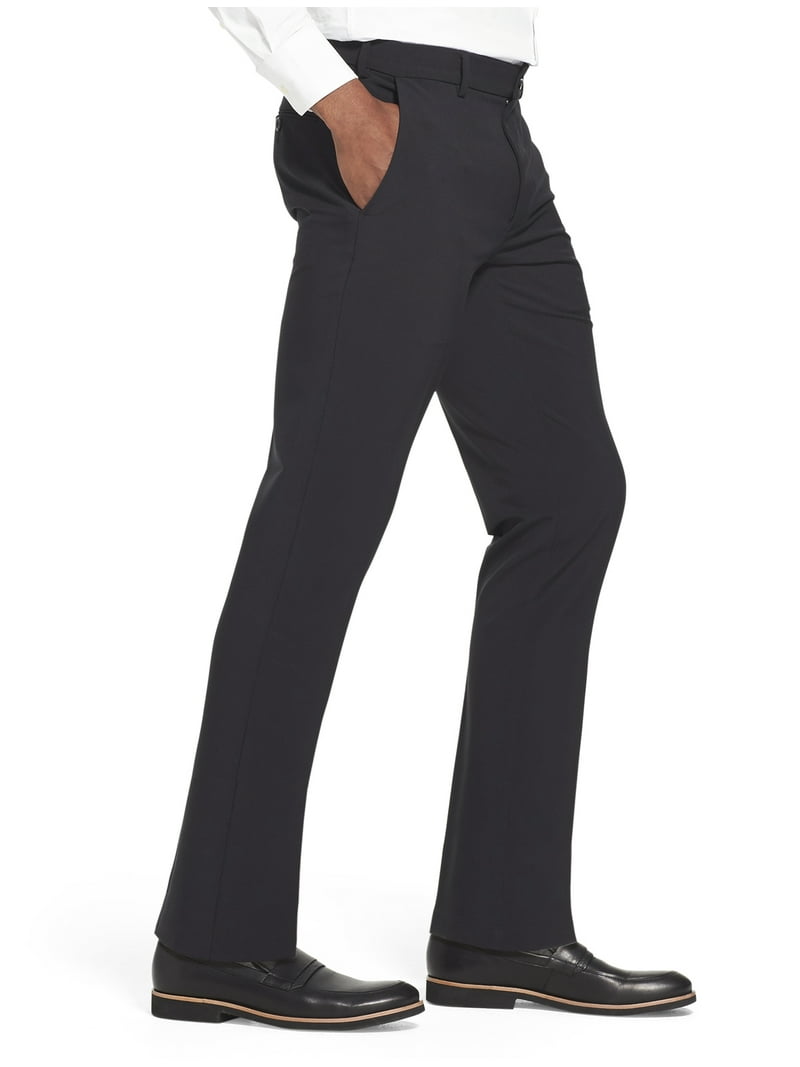 slim fit dress slacks Flex 3 Flat Front Straight Leg Dress Pant main image 0