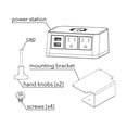 thumbnail image 2 of Raffel Systems Duo Power Station - White, 2 of 2