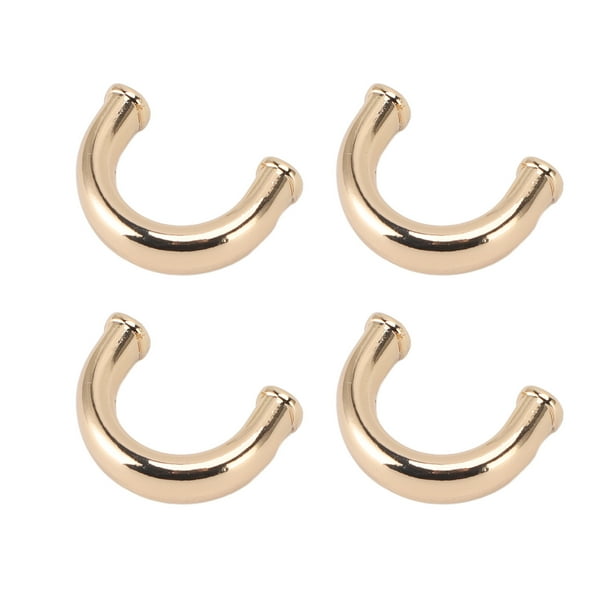 Anillos U, 10 Juegos De Metal Con Conector De Bolso De Hebilla Con Tornillos De Ph Fuertes Establo Duraderos Para Manualidades De Cuero