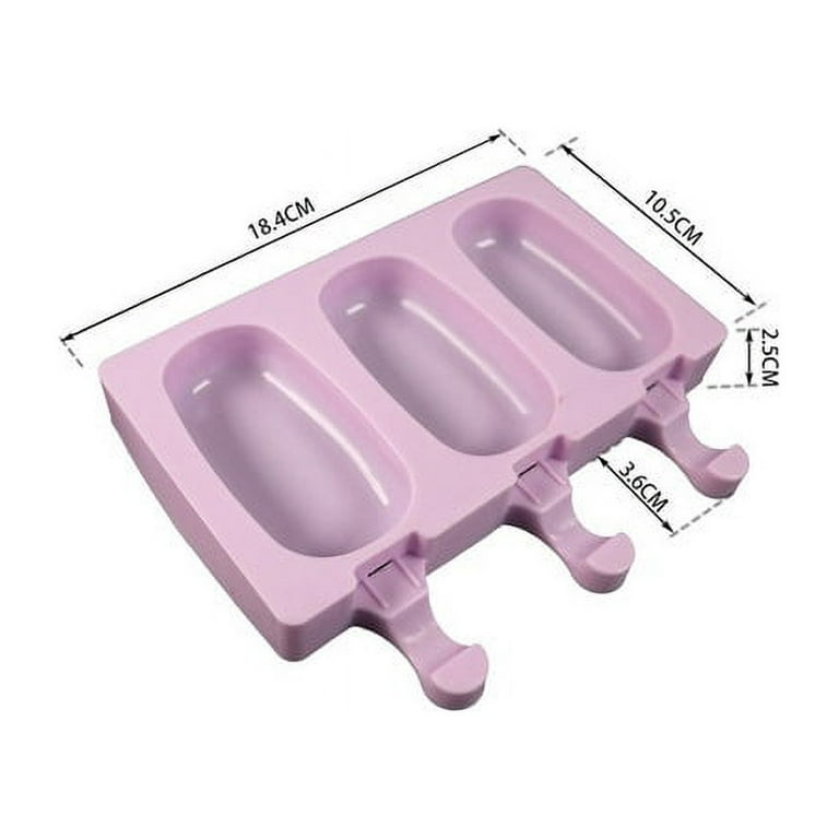 KSP Ice Pop Freezer Oval Popsicle Mold Set - Set of 6