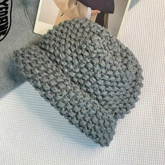 SikaFu Klein Blue Women's Winter Beanie Hats for Men Hip Hop Skullies Cap Fashion Girl Ski Knitted Hat Unisex Outdoor Bonnets Gorro