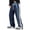Blue, variant on WTOBBY Men's Colorblock Striped Corduroy Trousers Casual Fashion Pants for Daily Wear Comfortable Relaxed Fit Men's Lounge Pants,Army Green L