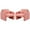 Pink, variant on Gymax 2PCS Modern Accent Chair Sherpa Fabric Upholstered Armchair w/ Waist Pillow White