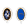 thumbnail image 4 of CC Christmas Decor Mary with Jesus with Porcelain Christmas Ornaments - 3.75" - White and Blue -, 4 of 9