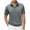 Gray, variant on successthop Golf Shirts for Men with Pocket Casual Plus Size Collar Shirts Short Sleeve Workwear Solid Business Tops 2XL