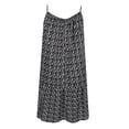thumbnail image 4 of Gvmfive Summer Dress for Women Casual Floral Print Spaghetti Strap Loose Beach Dress, 4 of 6