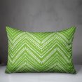 thumbnail image 2 of Creative Products Boho Chevron Lime 14x20 Indoor / Outdoor Pillow, 2 of 2
