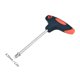 thumbnail image 2 of 1 / 4In Mango En Forma de T Antideslizante Zócalo del Conductor Manija de Trinquete destornillador Herramienta del Controlador Para Mangas Screw Bit Unbranded GS11301, 2 of 7