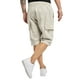 thumbnail image 2 of Txlixc - Pantalones cortos de carga para hombre, elásticos, cómodos, con cordón, informales, con múltiples bolsillos para hacer ejercicio, trotar, correr Txlixc Casual, 2 of 9