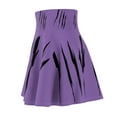 thumbnail image 3 of Effete Feline Claw Marks Scratch Women Skater Skirt (AOP), 3 of 7