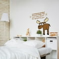 thumbnail image 2 of Christmas Gambol Reindeer Life Quote Cartoon Quotes Decors Wall Sticker Art Design Decal for Girls Boys Kid Room Bedroom Nursery Kindergarten Home Decor Stickers Wall Art Vinyl Decoration (30x27 inch), 2 of 2
