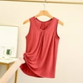 thumbnail image 2 of Lixiuxyad Compression Tank Tops For Women Women's Loose Fit Camisole Top Casual Comfortable Stretchable Layering Tank With Ruffle Design For Home Sleepwear(Red XXL), 2 of 3