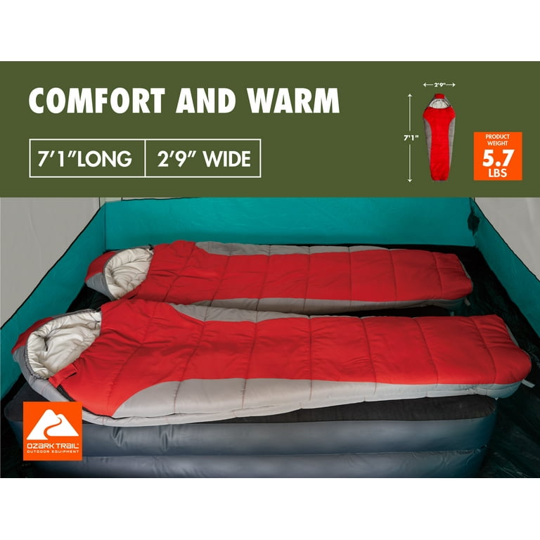コールマン　Extreme Weather Mummy Sleeping Bag Coleman Tidelands 40-Degree Cold Weather Mummy Adult