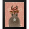 thumbnail image 2 of Fab Funky 12x14 Black Modern Framed Museum Art Print Titled - Donkey Bohemian 1, 2 of 5