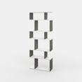 thumbnail image 6 of Ada Home Decor Bates Multiple Tier Bookcase, Wenge/White, 6 of 7