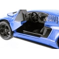 thumbnail image 4 of Lamborghini Countach LPI 800-4 Hardtop, Blue - Kinsmart 5437D - 1/38 Scale Diecast Model Toy Car, 4 of 5