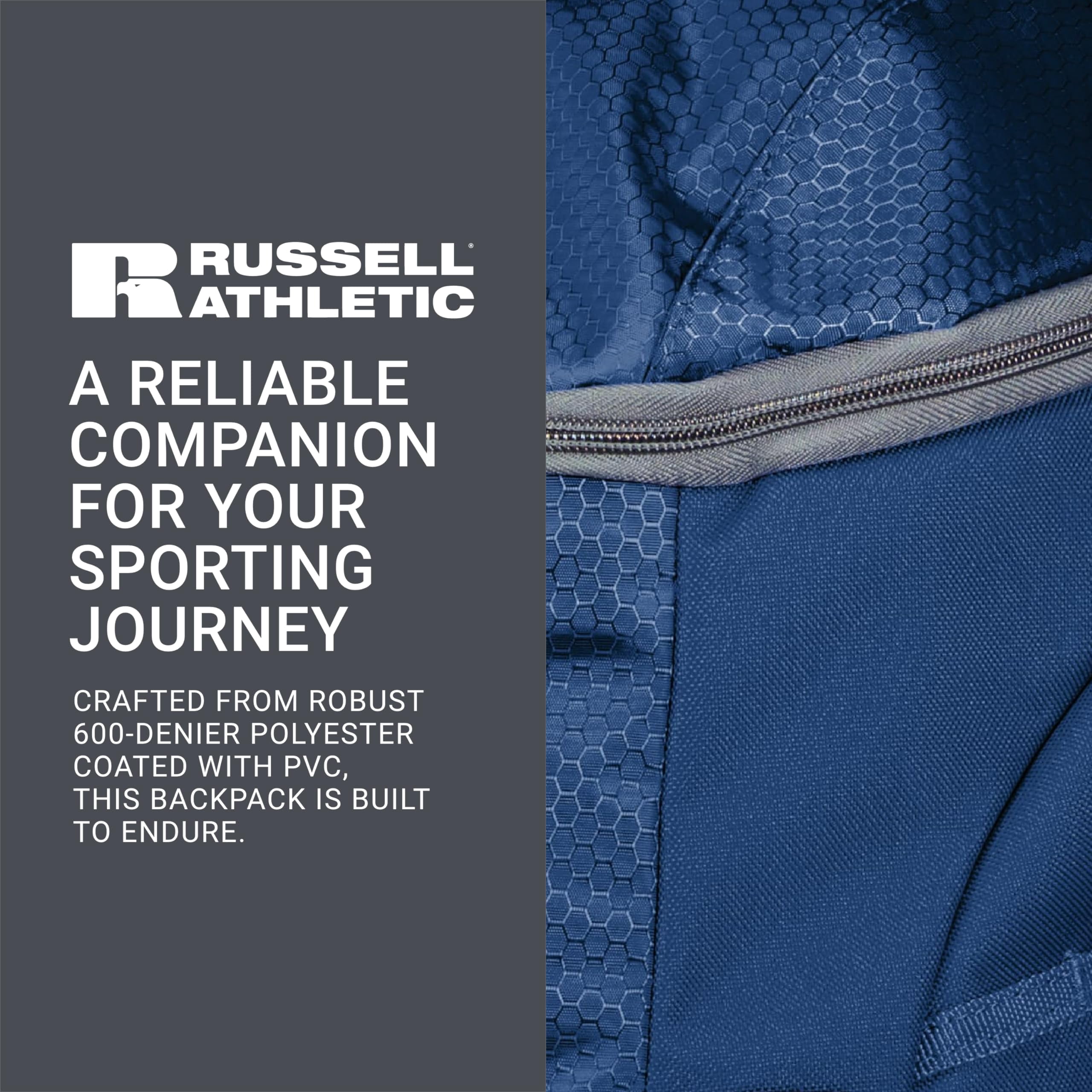 Russell R01DWM.NAV.OS Diamond Gear Backpack, Navy - One Size