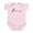 Petal Pink, variant on CafePress - Little Peanut Infant Bodysuit - Baby Light Bodysuit, Size Newborn - 24 Months