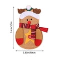 thumbnail image 2 of ¡Ahorros navideños! Decoraciones navideñas para el árbol de Navidad, juego de cubiertos y tenedores navideños, vajilla navideña, decoración navideña, muñeco de nieve anciano, adornos navideños para, 2 of 7
